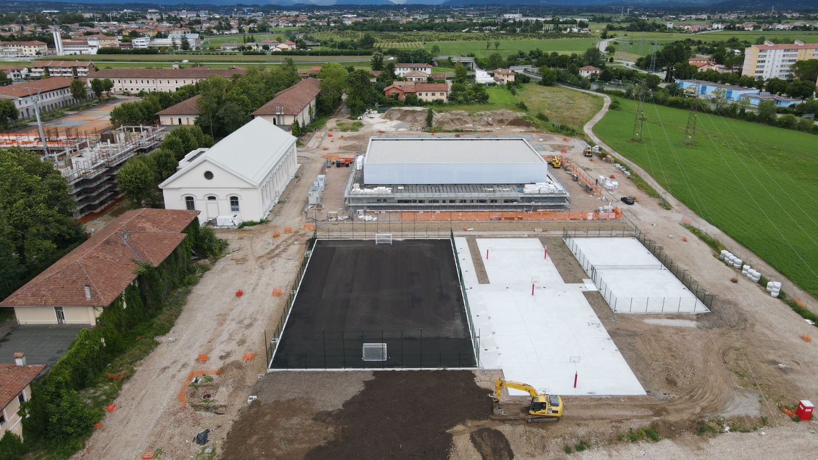 Cantiere Hangar Osoppo - In Progress